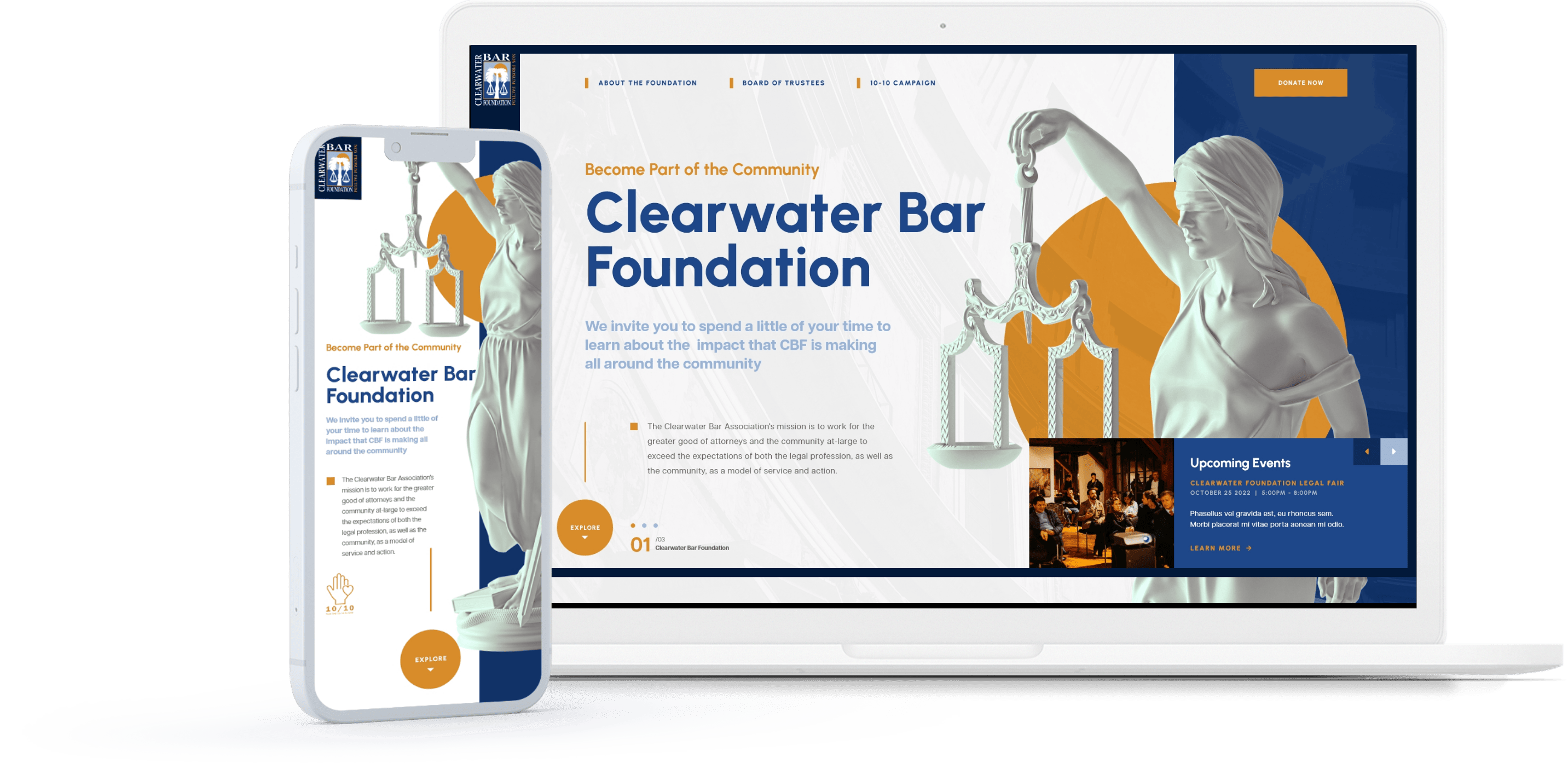 Clearwater Bar Foundation Web Design & Development